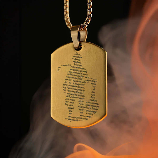 Hanuman Chalisa Pendant – Carry the Blessings of Lord Hanuman